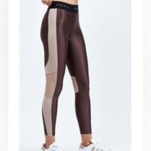 Koral emblem high rise legging small new Bordeaux workout pant